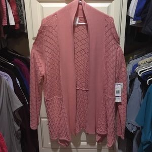 NWT Jones NY pale pink/peach sweater Plus size  2X